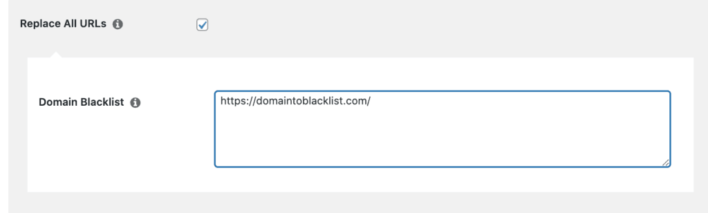 substituição de URLs dentro do PrettyLinks