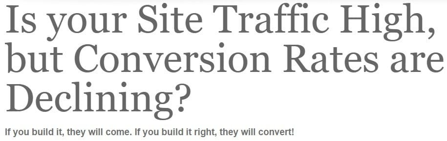 The headline of a low-quality blog post