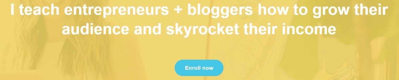 An image link that says Enroll Now