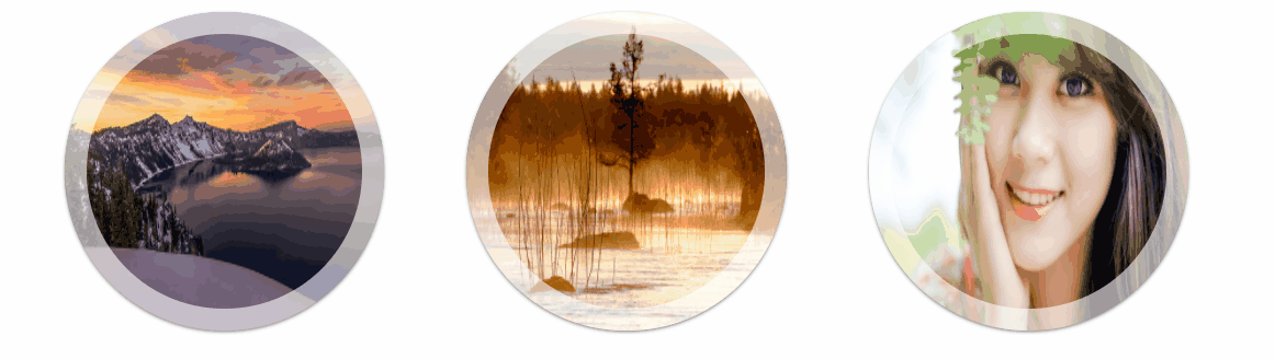 An example of image hover effects from Amazing Hover Effects plugin