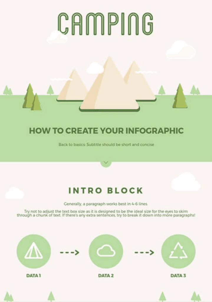Ein Beispiel für eine Infografik.