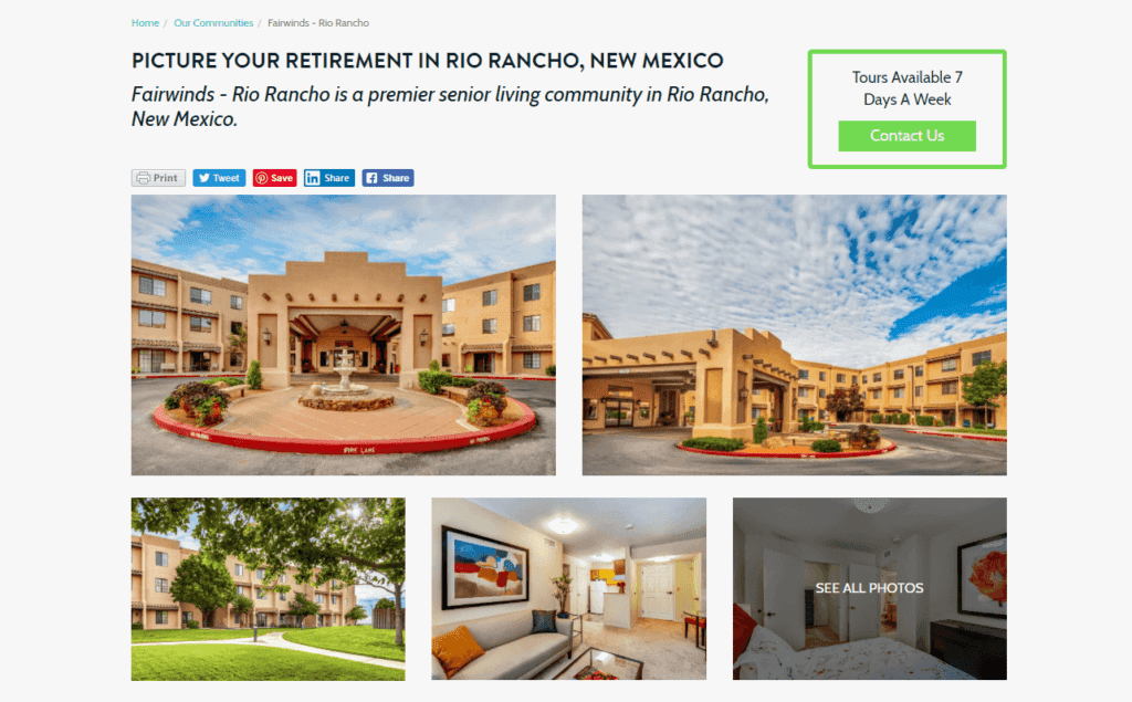 Exemple d'images de haute qualité d'une entreprise d'hébergement pour personnes âgées.