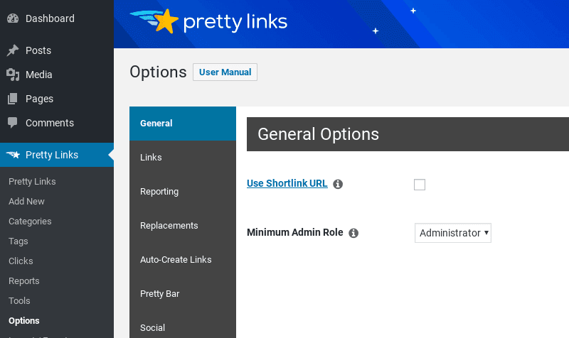 Linking on YouTube with the PrettyLinks plugin