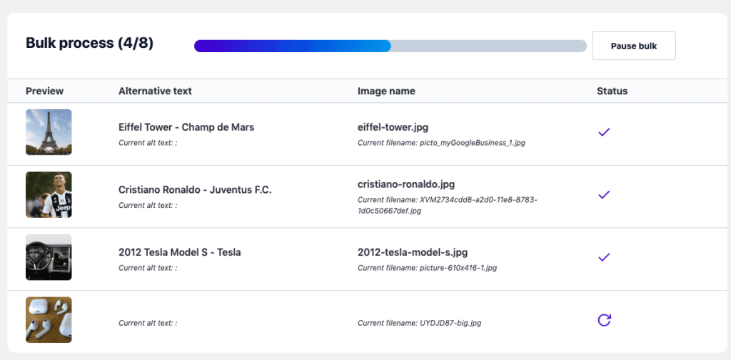 Image SEO Optimizer Massenverfahren