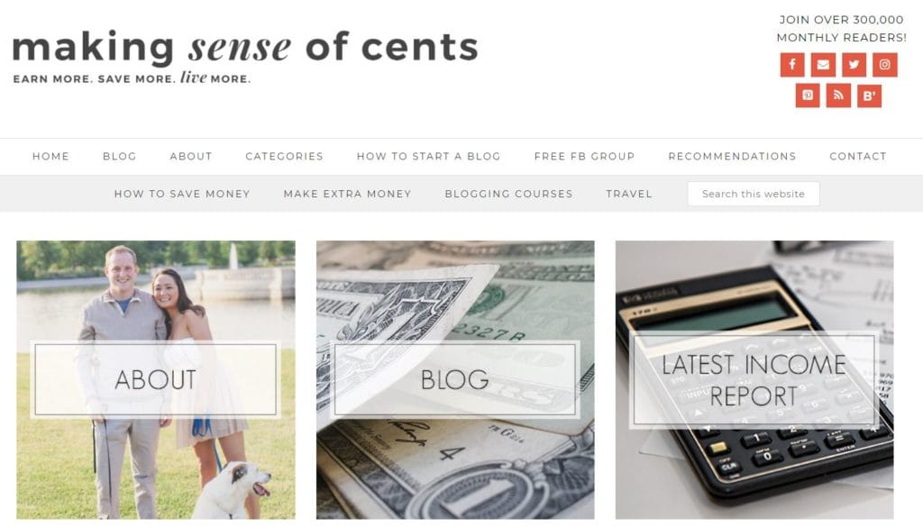 Un exemple de blog professionnel