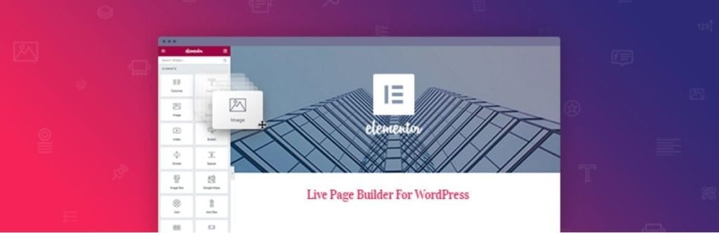 El plugin Elementor -Landing Page Builders