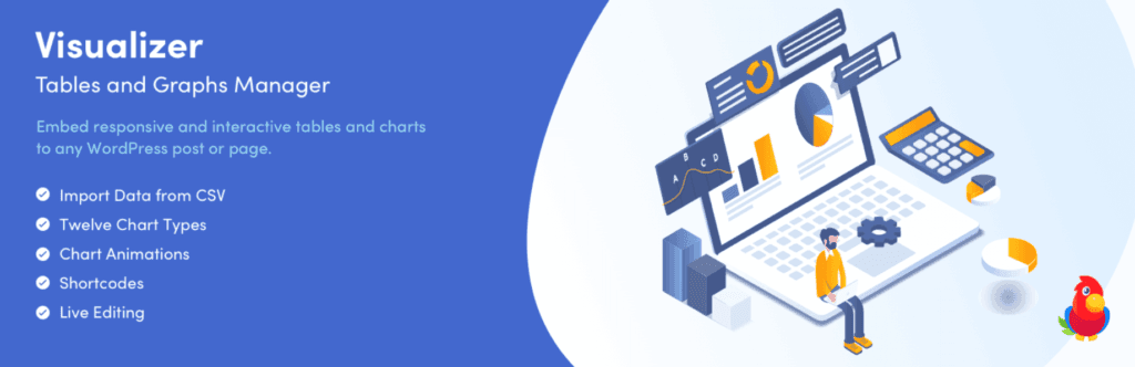 Le plugin WordPress Visualizer.