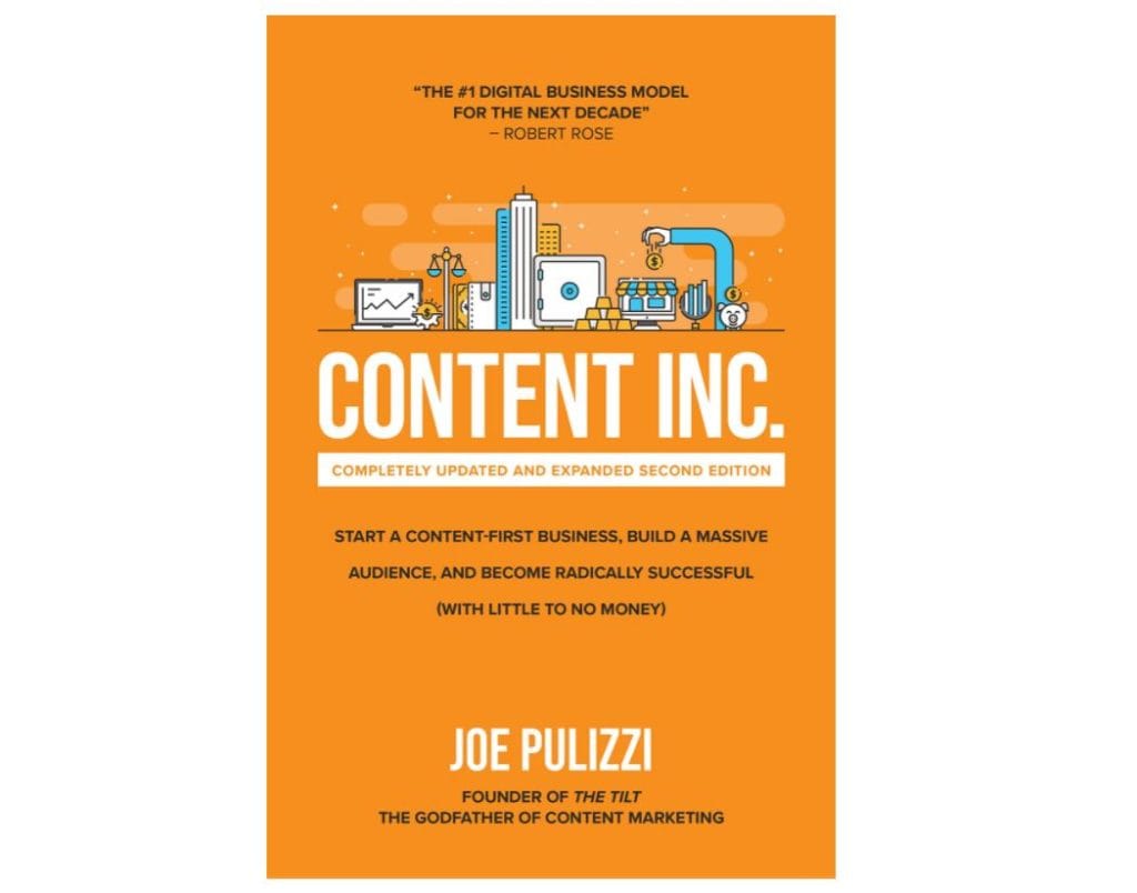 Content Inc. por Joe Pulizzi - PrettyLinks Top Pick Libros de Marketing de Afiliados