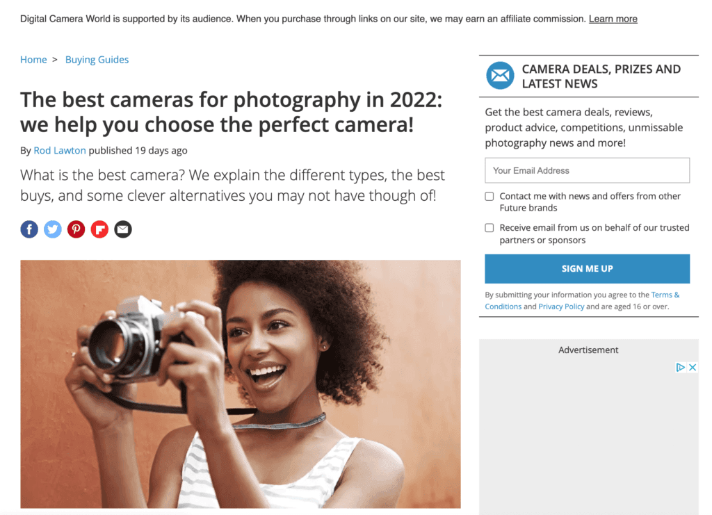 Product roundups can help you make your first sale.