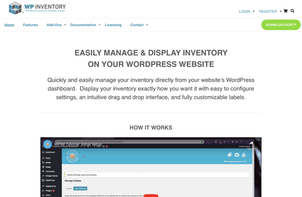 Verwenden Sie ein Plugin für die Bestandsverwaltung, um Ihren Bestand zu kontrollieren.