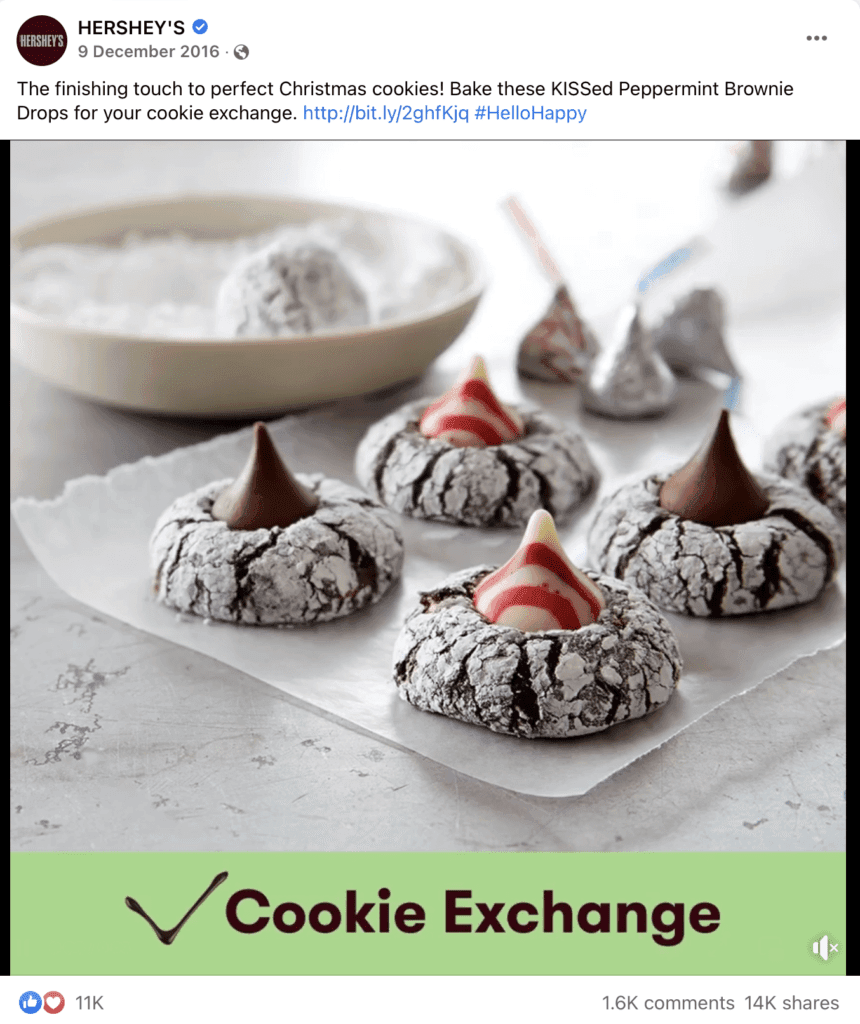 Führen Sie eine Social-Media-Kampagne durch, um Weihnachtseinkäufer anzulocken