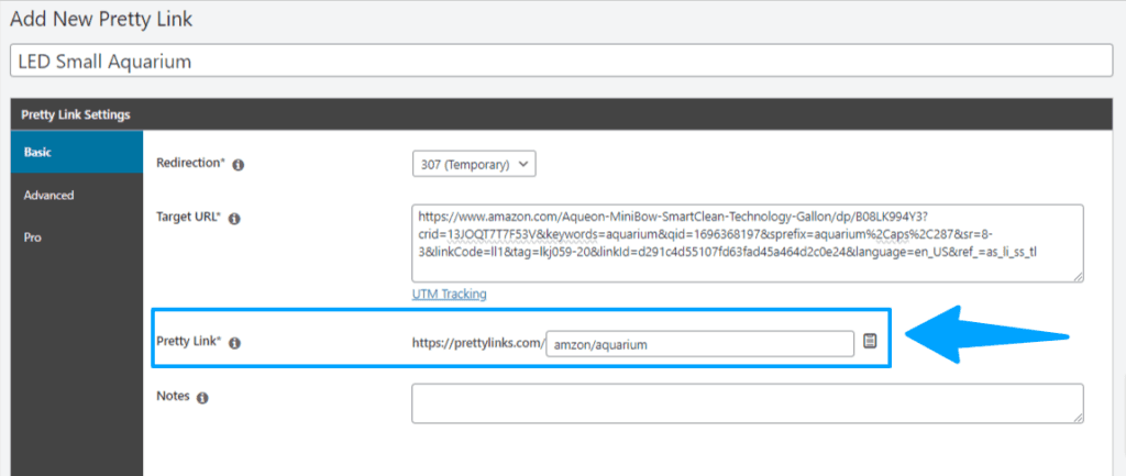 Cloak and Shorten affiliate links with PrettyLinks