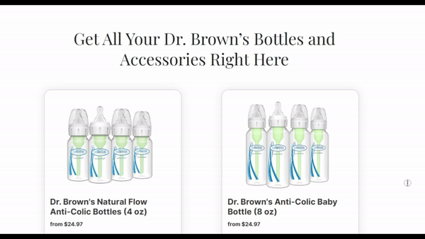 PrettyLinks Product Display Group example