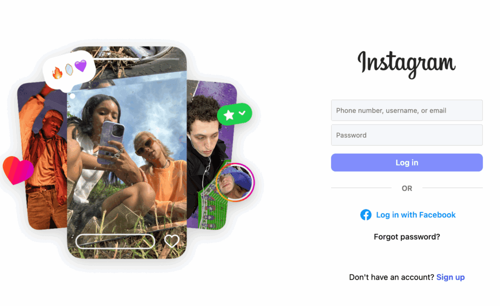 Social Media Content on Instagram